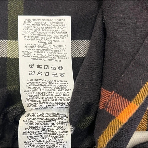 ☀️ HURLEY BUTTON UP FLANNEL SHIRT | XL #FML130013 - Picture 7 of 7